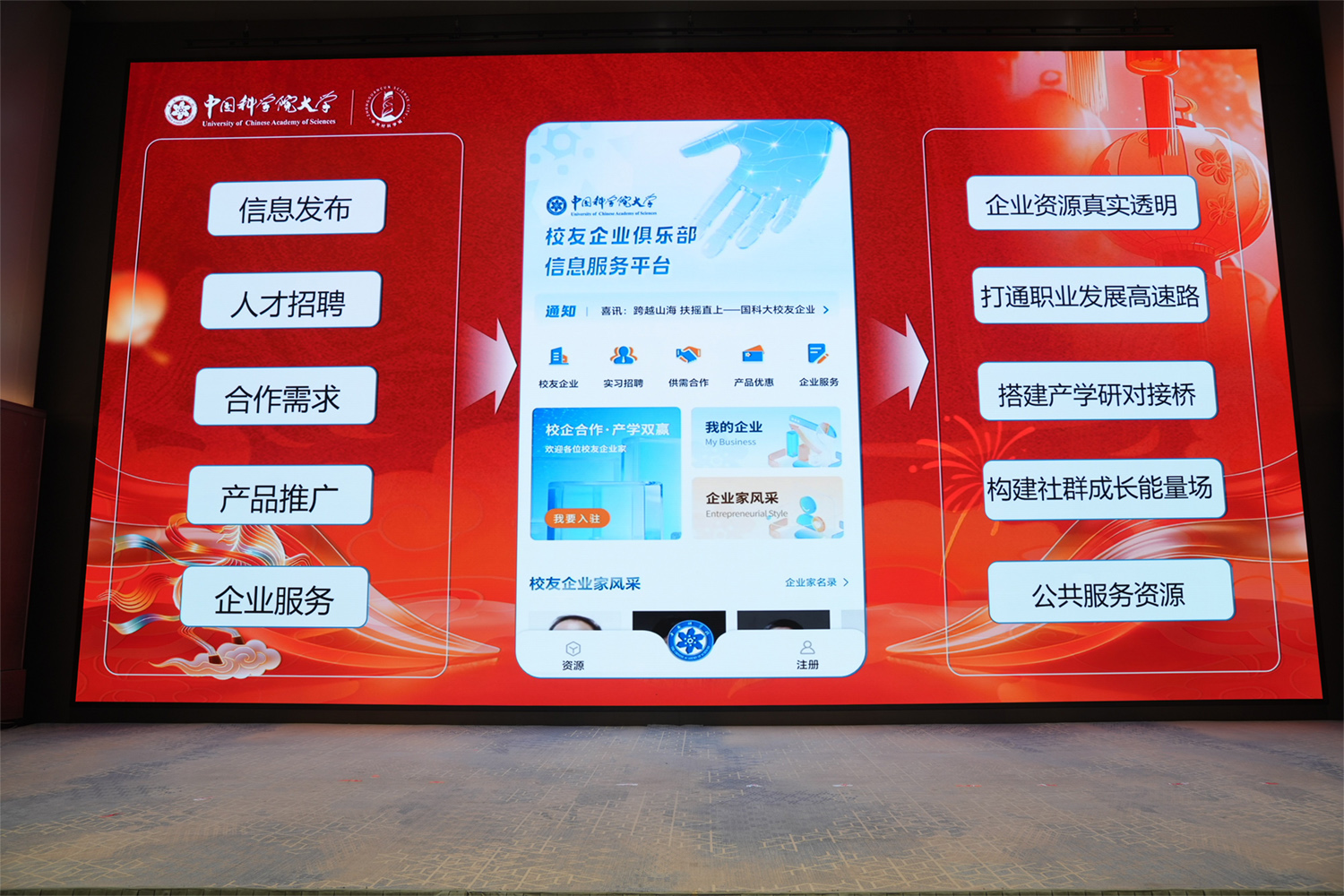 14.国科大校友企业俱乐部信息服务平台发布